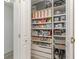 Organized pantry with shelving, drawers, and ample storage space at 5811 Sumter Dr., Myrtle Beach, SC 29577