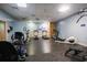 Fully equipped fitness center featuring treadmills, elliptical machines and other exercise equipment at 5905 South Kings Hwy. # 706, Myrtle Beach, SC 29575