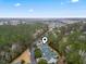 Drone view of a neighborhood with wooded surroundings at 759 Painted Bunting Ct. # A, Murrells Inlet, SC 29576