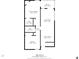 Detailed floor plan showing layout with primary bedroom, baths, living room, kitchen, and balcony at 9620 Shore Dr. # C101, Myrtle Beach, SC 29572
