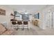 Charming kitchen with a breakfast bar, providing a seamless transition to the dining area at 9620 Shore Dr. # C101, Myrtle Beach, SC 29572