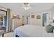 Comfortable bedroom with outside access and ensuite bathroom at 9620 Shore Dr. # C101, Myrtle Beach, SC 29572