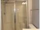 Bathroom shower with glass doors at 113 Butkus Dr. # 3, Myrtle Beach, SC 29588