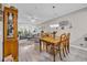 Open floor plan dining room leading to living room with lots of natural light at 131 Waypoint Ridge Ave. # Q-14, Little River, SC 29566