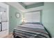 Small bedroom featuring a neutral colored wall and a window at 1709 S Ocean Blvd. # 411, North Myrtle Beach, SC 29582