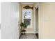 Welcoming foyer area featuring a charming window and stylish tile flooring at 202 Cypress Knee Ct., Conway, SC 29526