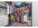 Walk-in closet with ample shelving and hanging space at 2051 Lindrick Ct., Calabash, NC 28467