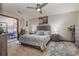 Cozy main bedroom with serene decor, neutral carpet, and soft, natural lighting at 2270 Vereen Circle, Little River, SC 29566