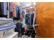 Organized walk-in closet with ample hanging space, shelves, and room for storage at 2270 Vereen Circle, Little River, SC 29566