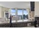 Lovely dining area with seating and balcony access with ocean views at 2301 S Ocean Blvd. # 1401, North Myrtle Beach, SC 29582
