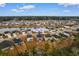 Aerial view of a neighborhood including a home at 242 Timber Oaks Drive and a pond at 242 Timber Oaks Dr., Myrtle Beach, SC 29588