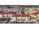 Aerial shot of the condo community overlooking the marina and waterway at 4220 Coquina Harbour Dr. # B-12, Little River, SC 29566