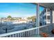 Scenic pool and marina views from the private porch at 4220 Coquina Harbour Dr. # B-12, Little River, SC 29566