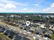 Community aerial view with ocean in the background, highlighting the coastal setting and neighborhood location at 453 Rycola Circle, Surfside Beach, SC 29575