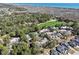 Aerial view of the community showcasing the golf course, surrounding trees and marsh at 48 Twelve Oaks Dr. # 2, Pawleys Island, SC 29585