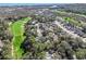 Overhead view of a golf community featuring golf course, lush foliage, and neighboring homes at 48 Twelve Oaks Dr. # 2, Pawleys Island, SC 29585