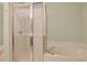 Bathroom featuring bathtub with glass shower at 48 Twelve Oaks Dr. # 2, Pawleys Island, SC 29585