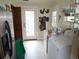 This laundry room features a stainless steel refrigerator, a washer, and a dryer at 606 Dawson St., Georgetown, SC 29440