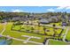 Aerial view of the neighborhood park, showcasing play areas and green spaces for residents at 641 Indigo Bay Circle, Myrtle Beach, SC 29579