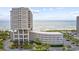 Exterior building view with access to the beach at 9840 Queensway Blvd. # 1207, Myrtle Beach, SC 29572