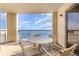 Relaxing balcony featuring a seating area with ocean views at 9994 Beach Club Dr. # 1601, Myrtle Beach, SC 29572