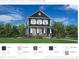 Exterior elevation of a home painted in navy with white trim at 1800 Tryon Dr, Myrtle Beach, SC 29588