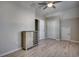 Bedroom with a ceiling fan, wine rack and light wood flooring at 223 Gloucester Way, Little River, SC 29566