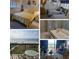 Collage of the bedroom, bathroom, and balcony with scenic ocean views at 2501 S Ocean Blvd. # 206, North Myrtle Beach, SC 29582