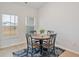 Cozy dining area with natural light, perfect for Gathering meals and casual gatherings at 3011 Visionary Dr., Myrtle Beach, SC 29588