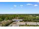 Aerial view of the property showcasing lush trees at 306 Kiskadee Loop # 4-F, Conway, SC 29526