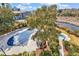 Overhead shot of the pool with a view of waterway, demonstrating proximity to water amenities at 311 69Th Ave. N # 404, Myrtle Beach, SC 29572