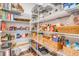 Walk-in pantry with ample shelving and storage space for all your essentials at 474 Wraggs Ferry Rd., Georgetown, SC 29440