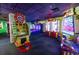 A fun arcade room full of brightly colored games and fun entertainment for all ages at 4800 S Ocean Blvd. # 1514, North Myrtle Beach, SC 29582