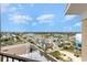 Stunning view of the neighborhood and water from the condo's balcony at 4800 S Ocean Blvd. # 1514, North Myrtle Beach, SC 29582