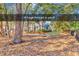 Large, private fenced back yard, surrounded by mature trees for privacy and shade at 52 Olde Canal Loop, Pawleys Island, SC 29585