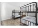 Cozy bedroom featuring two sets of bunk beds with colorful bedding and comfortable mattresses at 521 Harbison Circle, Myrtle Beach, SC 29579