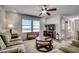 Bright living room with ocean views, comfortable sofas, and stylish decor creating a relaxing atmosphere at 547 South Waccamaw Dr., Garden City Beach, SC 29576