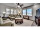 Inviting living room with ocean views, comfortable sofas, and stylish decor creating a relaxing atmosphere at 547 South Waccamaw Dr., Garden City Beach, SC 29576