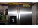 Stainless steel refrigerator with water and ice dispenser at 583 Meadowgrass Ct., Myrtle Beach, SC 29588