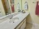 Bathroom with a white vanity, ample counter space, and fresh towels at 637 Waterway Village Blvd. # 13-E, Myrtle Beach, SC 29579