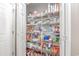 Spacious walk-in pantry offering ample storage space for groceries and household items at 920 Leather Leaf Ln., Longs, SC 29568