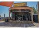 Outdoor stage with sound equipment, ready for a live performance with ocean views at 9550 Shore Dr. # 418, Myrtle Beach, SC 29572