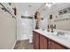 Bathroom featuring a double sink vanity at 1040 Fairway Ln. # 1040, Conway, SC 29526