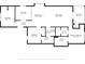 Detailed floorplan displaying layout of bedrooms, kitchen, living room, and balcony with dimensions at 125 South Shore Blvd. # 201, Longs, SC 29568