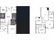 Detailed floor plan showcasing the layout of the home's first and second floors at 1292 Safe Haven Dr., Myrtle Beach, SC 29579