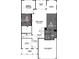 Detailed floor plan showcasing the layout of the home's first floor at 1292 Safe Haven Dr., Myrtle Beach, SC 29579