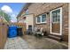 Brick patio area features seating and access to the house at 1409 Highway 15 # 4, Myrtle Beach, SC 29577