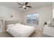 Comfortable bedroom with a large window, offering plenty of natural light at 159 Chenoa Dr. # E, Murrells Inlet, SC 29576