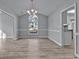 Inviting dining room with hardwood floors and large windows at 1639 Coventry Rd., Surfside Beach, SC 29575