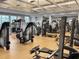 Fully equipped fitness center with modern exercise machines for residents to maintain an active lifestyle at 222 Westleton Dr. # 18D, Myrtle Beach, SC 29572